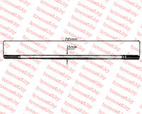 Вал (ось привода) карданный переднего моста L=785 мм Z- 15/6 224/244