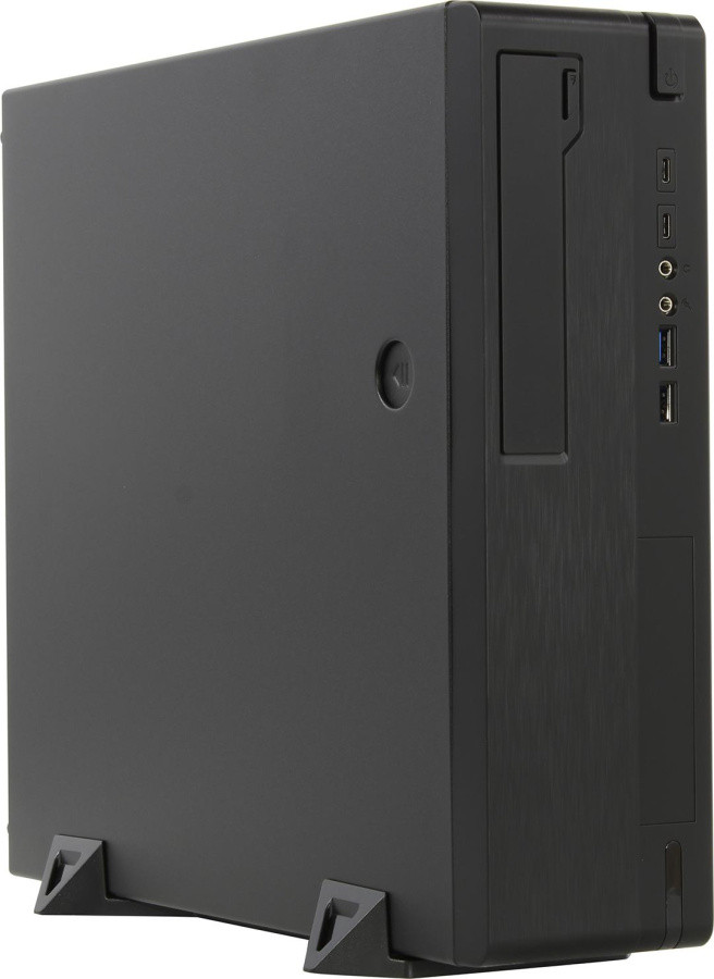 GAMEMAX Корпус S502GC-300W 80+ Bronze (SFF, Черн., 2*USB3.0; 2*USB2.0, Type-C, TFX 300W-60mm) - фото 1 - id-p219794998