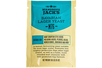 Пивные дрожжи Mangrove Jack's "Bavarian Lager M76", 10 г