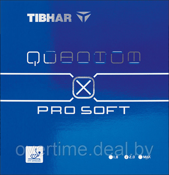 Накладка TIBHAR Quantum X PRO Soft, max, bl - фото 1 - id-p219810709
