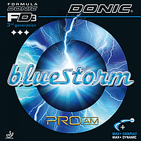 Накладка DONIC BlueStorm Pro AM, MAX, red