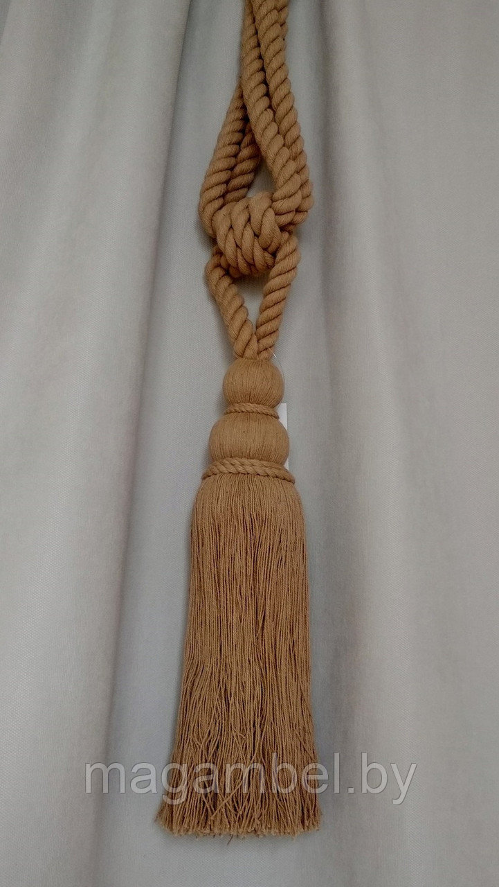 Бежевая хлопковая кисть