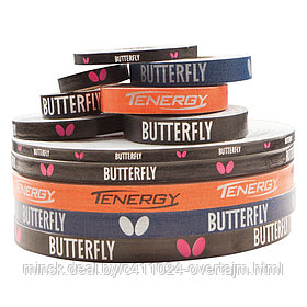 Торцевая лента Butterfly  12 мм в рулоне 50 м (blue/silver)