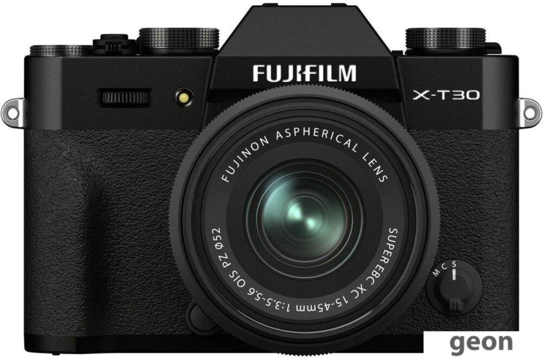 Беззеркальный фотоаппарат Fujifilm X-T30 II Kit 15-45mm (черный) - фото 1 - id-p219813131