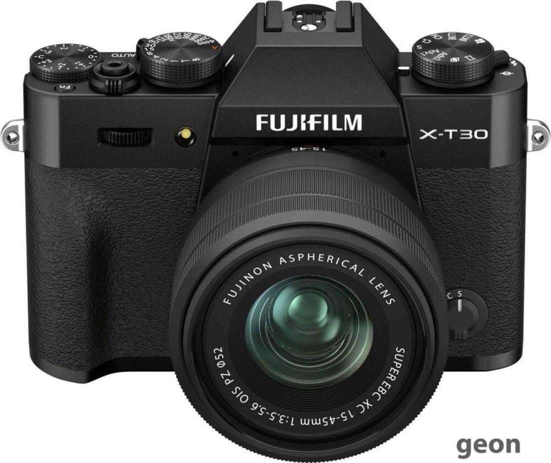 Беззеркальный фотоаппарат Fujifilm X-T30 II Kit 15-45mm (черный) - фото 2 - id-p219813131
