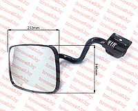 Зеркало минитрактора левое (с кронштейнами)