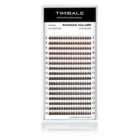 Ресницы 3D TimBale Volume, Готовые пучки, Микс 16 линий (C 0.07 08-14 мм)