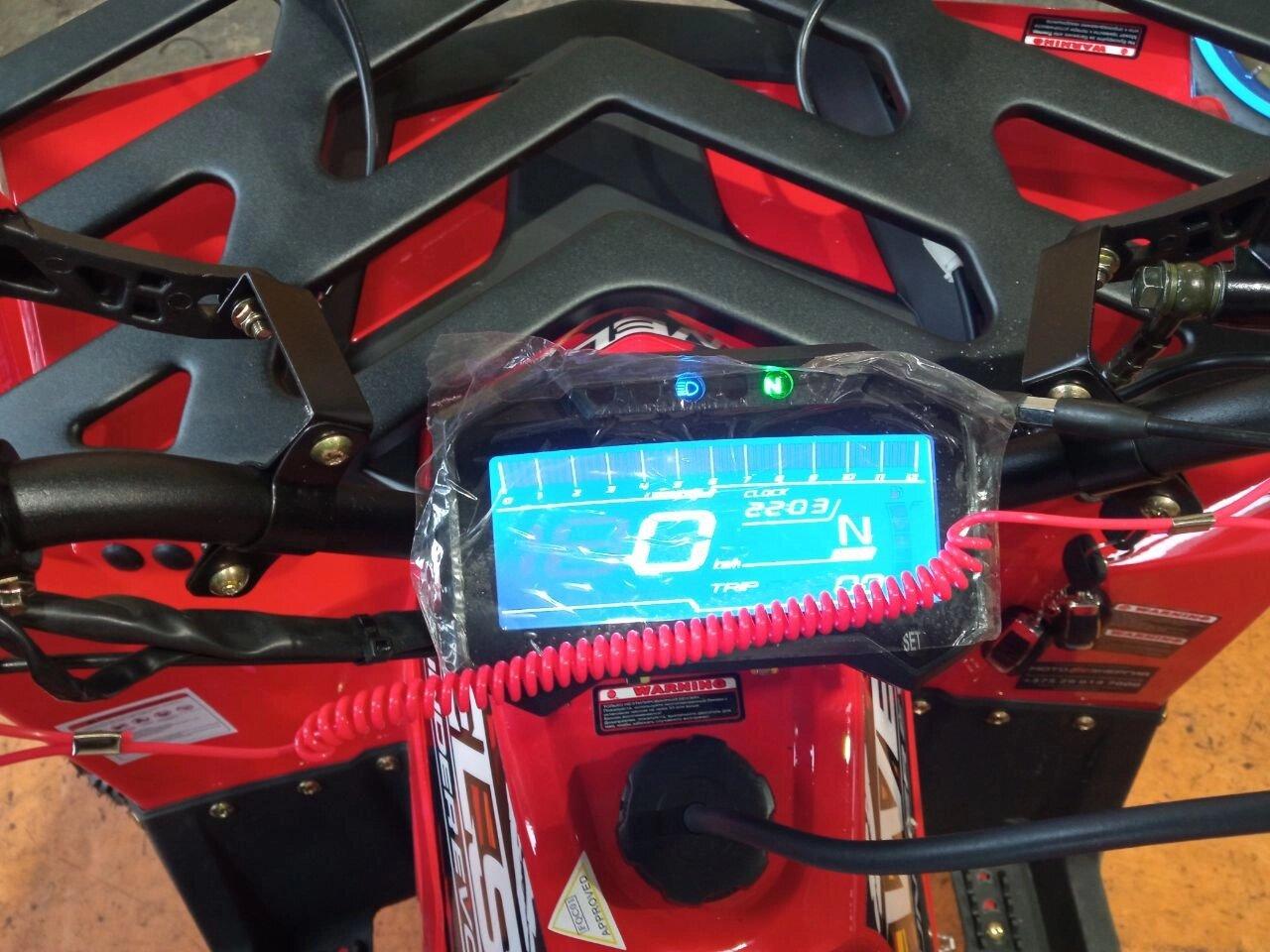 Квадроцикл Wels Thunder EVO pro 125cc красный - фото 3 - id-p219810543