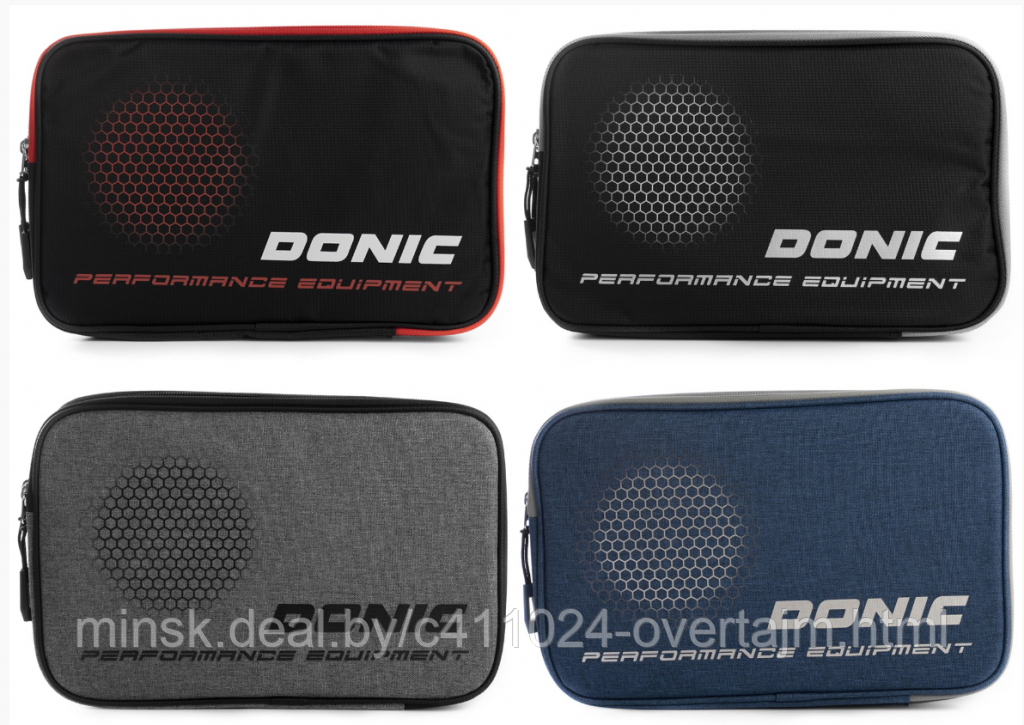 Чехол Donic Double Wallet двойной (красный/черный) - фото 1 - id-p219811072