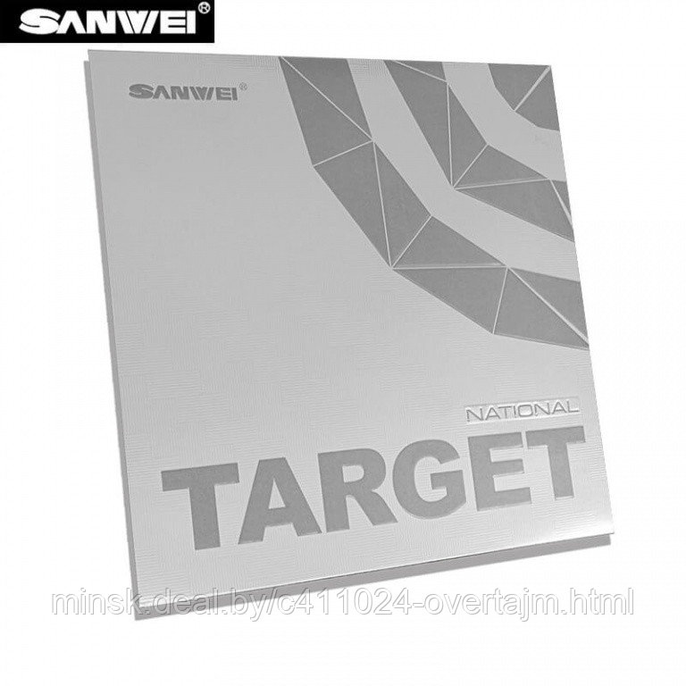 Накладка Sanwei Target National красная - фото 1 - id-p219811093