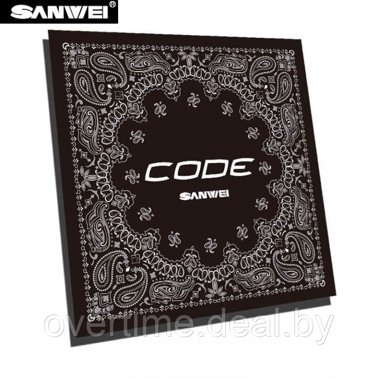 Накладка Sanwei Code черная - фото 1 - id-p219811100