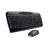 Комплект клавиатура и мышь Logitech "MK330", набор, черный, фото 2