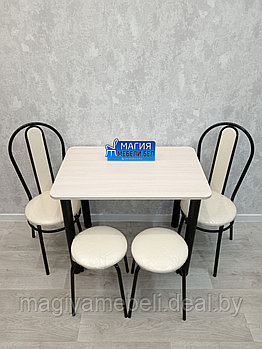 Комплект ТСЧ-11: стол, 2 табурета, 2 стула