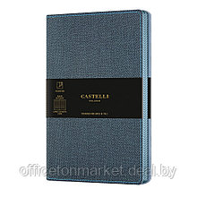 Блокнот Castelli Milano "Harris Slate Blue", A5, 120 листов, линейка, синий