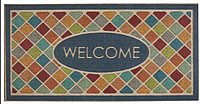 Коврик придверный 60x120cm Soft Step Lima Welcome Tile, BG