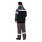 Куртка утепленная зимняя Конструктор (цвет зеленый с черным), фото 2