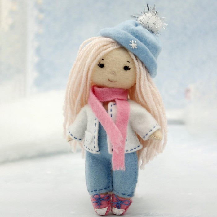 Набор для создания куклы из фетра «Малышка Сью» серия «Подружки» - фото 1 - id-p219825883
