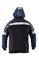 Куртка утепленная зимняя Конструктор (цвет синий с черным), фото 8