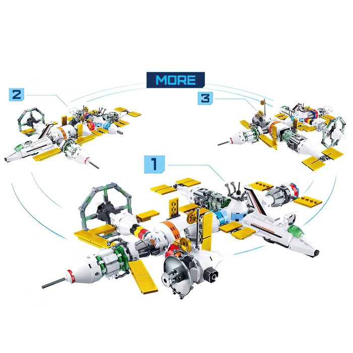 Конструктор Космос «Международная космическая станция», 512 деталей - фото 3 - id-p219827917