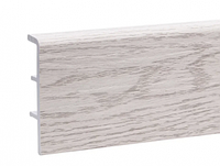 Напольный плинтус ПВХ Rico Concept Ясень Арктик 80010