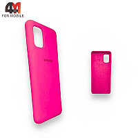 Чехол для телефона Samsung A31 Silicone Case, ярко-розового цвета