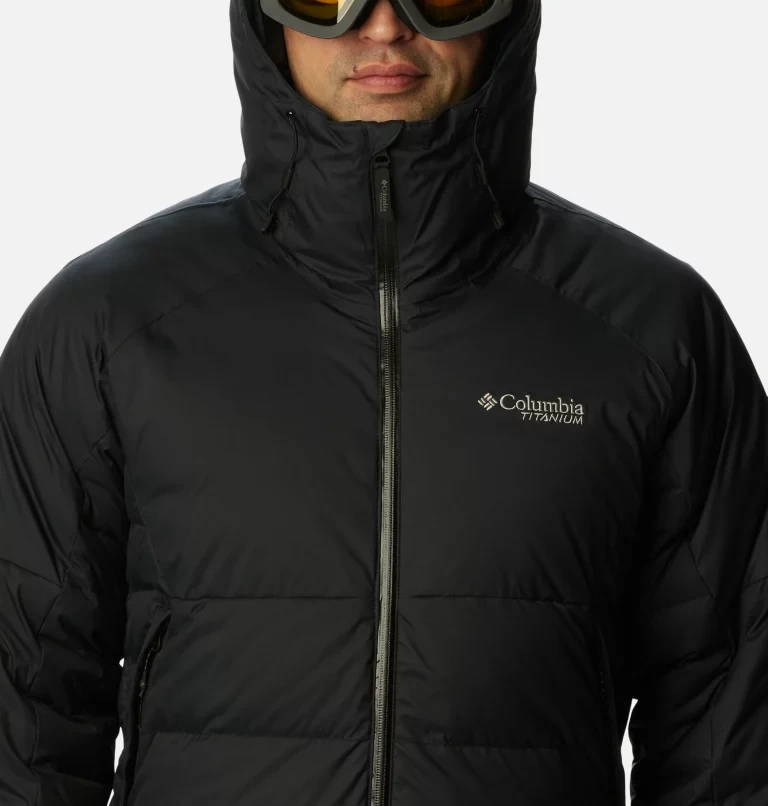 Куртка мужская Columbia Titanium Roaring Fork Down Jacket черный 2050631-010 - фото 4 - id-p219712064