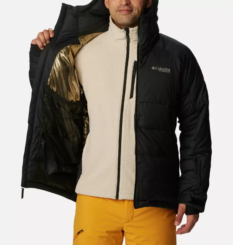 Куртка мужская Columbia Titanium Roaring Fork Down Jacket черный 2050631-010 - фото 5 - id-p219712064