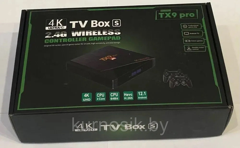 Игровая приставка TX9 Pro 20000 игр + Android Smart TV box 2 в 1 - фото 9 - id-p219828436