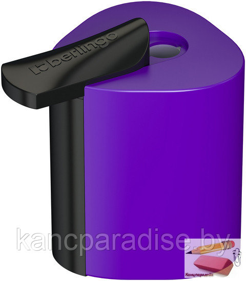 Точилка пластиковая Berlingo Color Zone, 1 отверстие, контейнер, ассорти, арт.BBp_15012 - фото 3 - id-p219834540