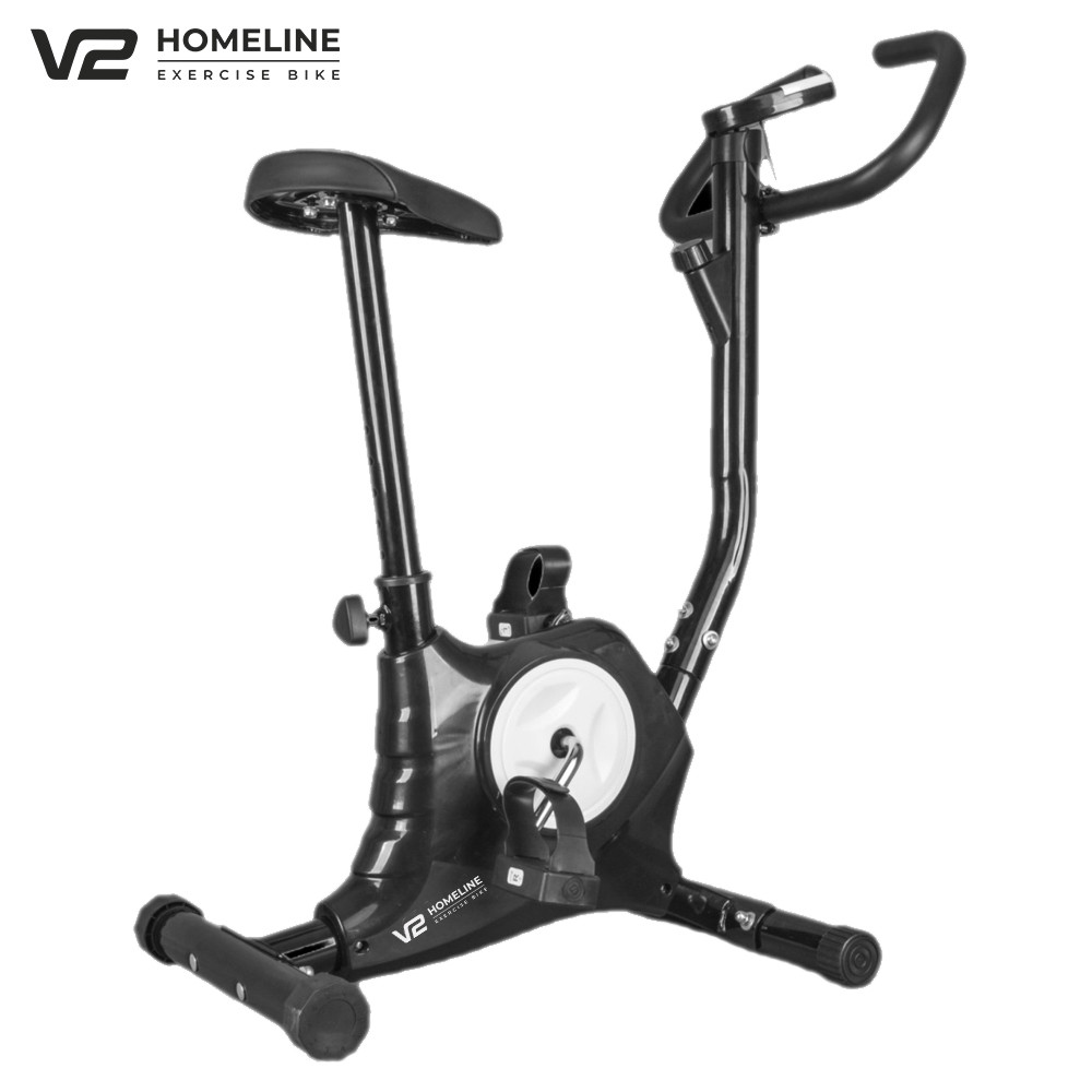 Велотренажер для дома V2 Home Bike EB-8018B черный - фото 2 - id-p219834728