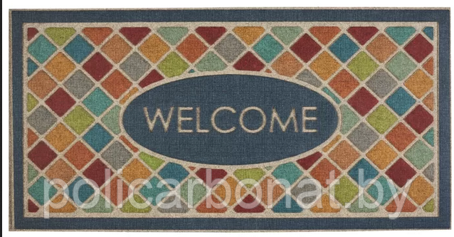 Коврик придверный 60x120cm Soft Step Lima Welcome Tile, BG