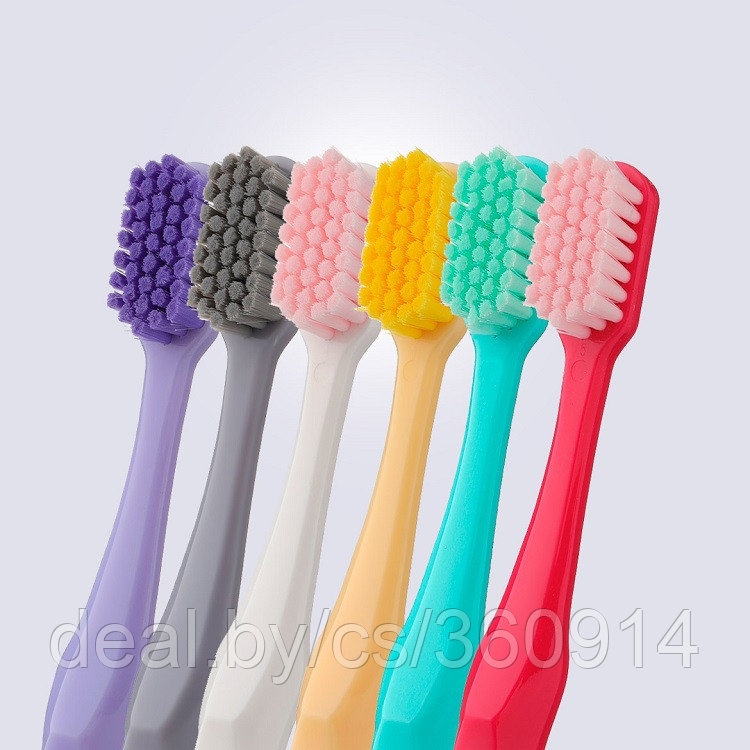 Pesitro Зубные щетки для взрослых с пластиковой ручкой PESITRO (UltraClean Feather soft 12680) - фото 1 - id-p219834373