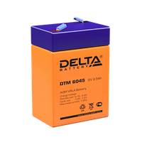 Аккумулятор Delta DTM 6045 (6V 4.5Ah) для UPS