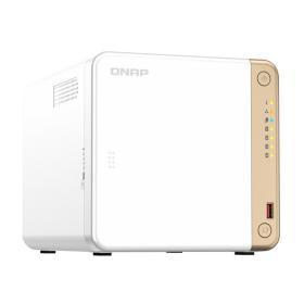 Сетевое хранилище без дисков QNAP TS-462-4G NAS 4 HDD trays, 2 x M.2 NVMe PCIe Gen 3 x1, 2-core Intel Celeron