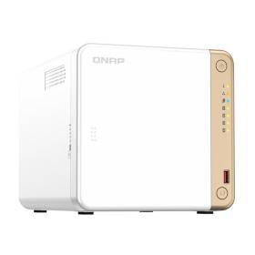 Сетевое хранилище без дисков QNAP TS-462-4G NAS 4 HDD trays, 2 x M.2 NVMe PCIe Gen 3 x1, 2-core Intel Celeron - фото 1 - id-p219837018