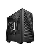 Корпус Deepcool CH370 без БП, боковое окно (закаленное стекло), черный, mATX