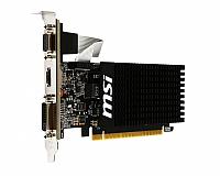 Видеокарта 2Gb PCI-E DDR3 MSI GT710 2GD3H LP (RTL) D-Sub+DVI+HDMI GeForce GT710