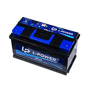Аккумулятор "L-Power" 6СТ-100 (100 А*ч, +справа, обр.поляр.) Кайнар - АКБ