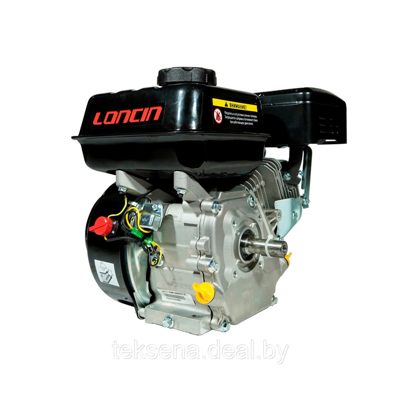 Двигатель бензиновый LONCIN G200F (5.5 л.с., 20*50 мм, шпонка) - фото 5 - id-p219838489