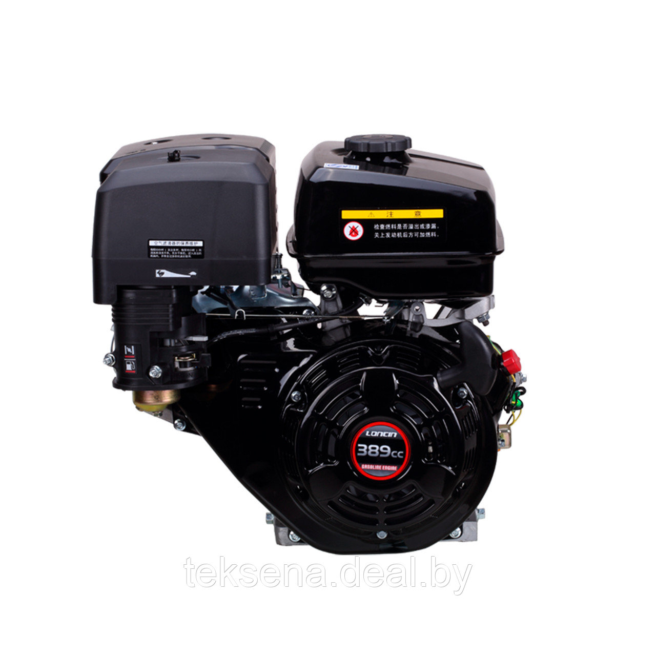 Двигатель бензиновый LONCIN G390F (13.0 л.с., 25*60 мм, шпонка) - фото 1 - id-p219838492
