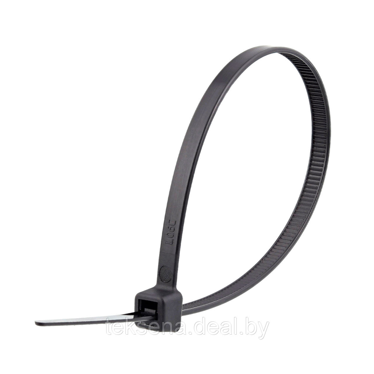 Стяжка кабельная нейлоновая 3,6 х 300 (4 x 300), черная, 100 шт - фото 1 - id-p219838522