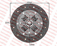 Диск сцепления Xingtai 120-220