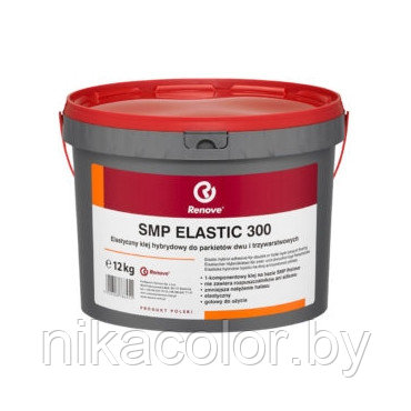 Renove SMP Elastic 300 - силановый однокомпонентный клей для паркета - 12кг - фото 1 - id-p219852933