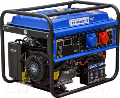 Бензиновый генератор Eco PE-9001E3FP - фото 1 - id-p219850096