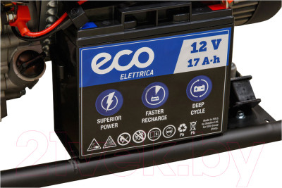Бензиновый генератор Eco PE-9001E3FP - фото 6 - id-p219850096