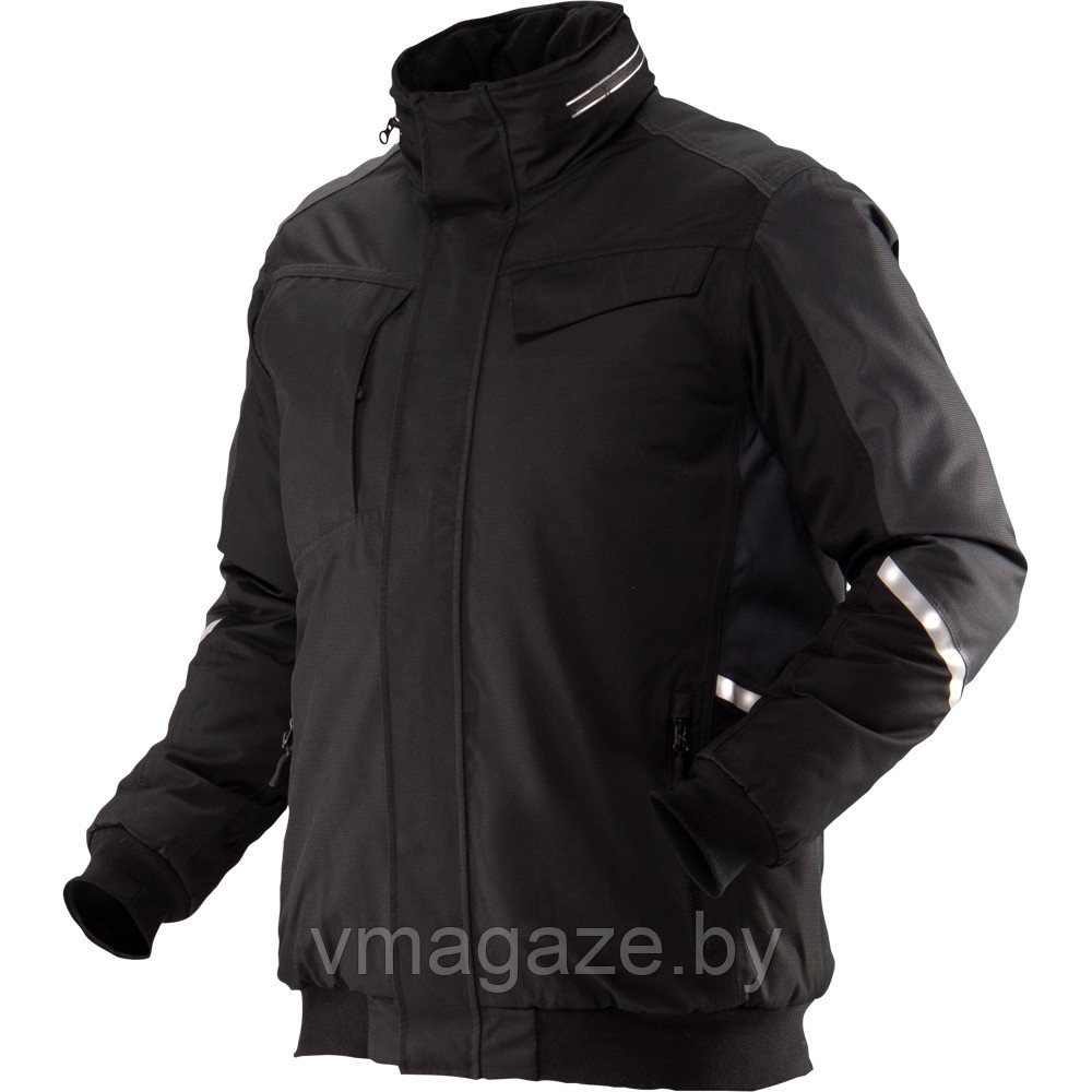 Куртка утепленная Сплит (цвет черный) - фото 4 - id-p219855883