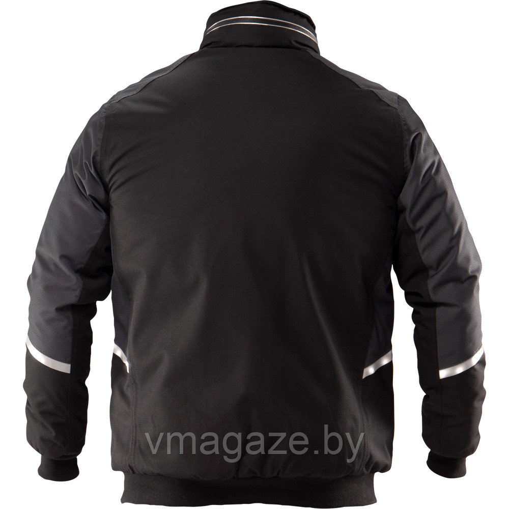 Куртка утепленная Сплит (цвет черный) - фото 5 - id-p219855883