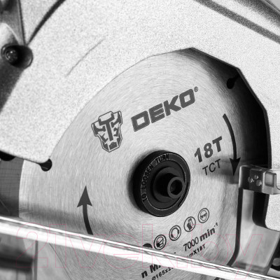 Дисковая пила Deko DKCS20 Laser / 063-4205 - фото 3 - id-p219852159
