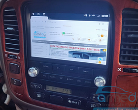 Штатная магнитола на Toyota Land Cruiser 100 (1998-2002) 8/128Gb Android 10