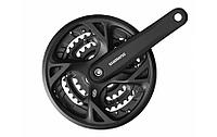 Система шатунов Shimano FC-M371 44/32/22 175мм, 9 скоростей